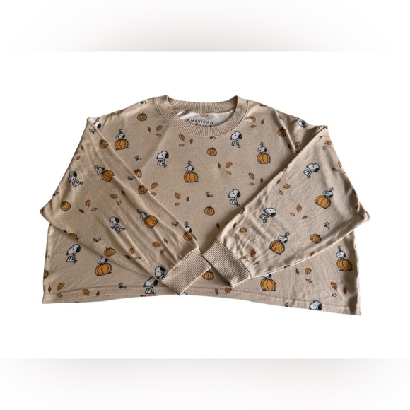 AE Peanuts Fall Plush PJ Set - Picture 4 of 7